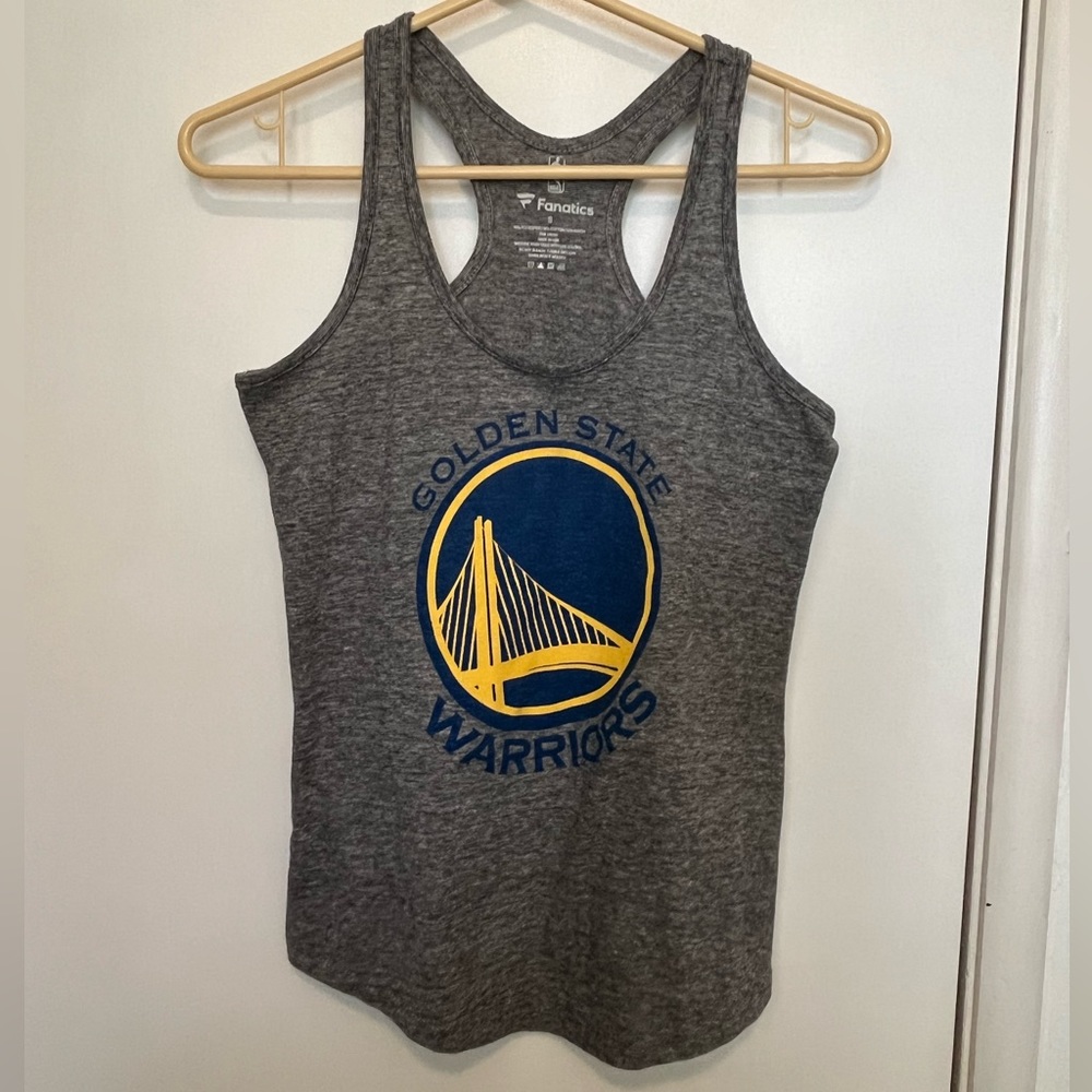 (3/$10) Golden State Warriors racerback tank